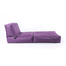 Design elegante sofá-cama dobrável travesseiro preguiçoso coxim saco de feijão